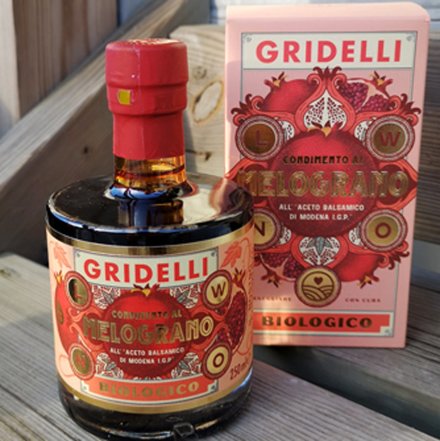 ACETO BALSAMICO MELOGRANO Biologico Gridelli